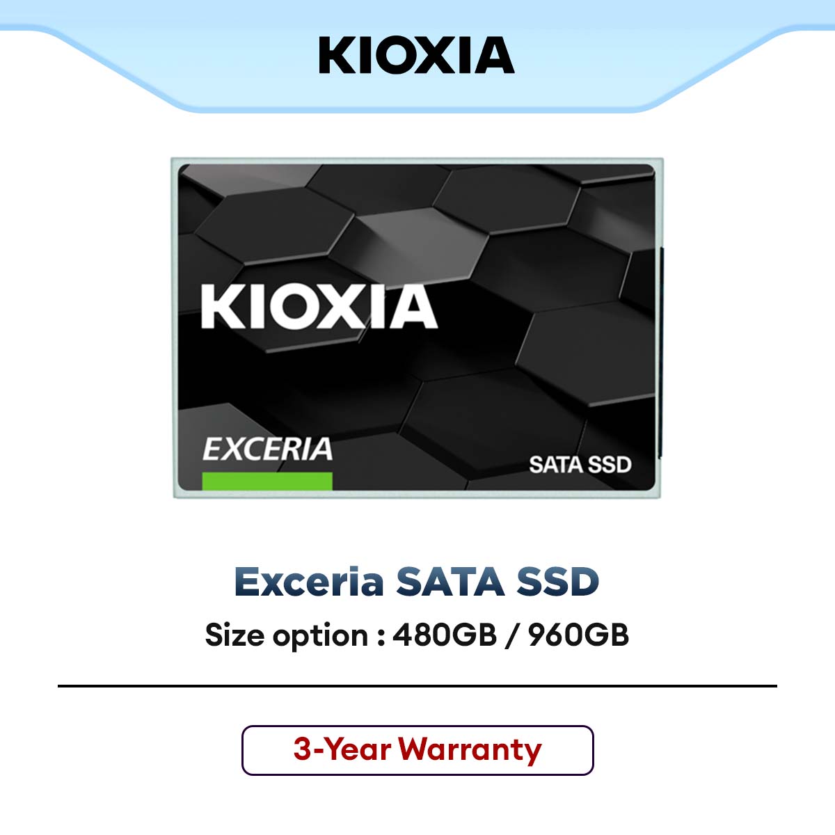 KIOXIA Exceria SATA SSD 2.5