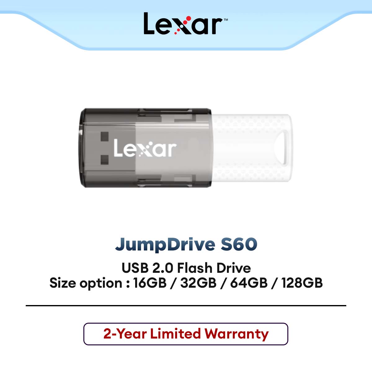 Lexar Jumpdrive S60 USB 2 0 16GB pendrive Grey Techinn