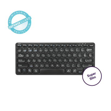Targus Bluetooth Keyboard Compact Multi Device ANTI-MICROBIAL (Black) AKB862