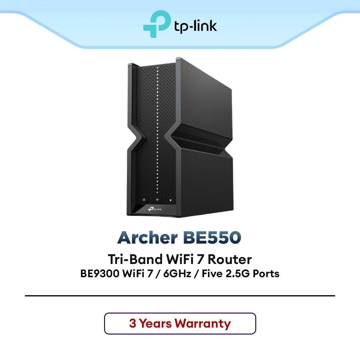 TP-Link BE9300 Tri-Band Wi-Fi 7 Router Archer BE550 – ALL IT