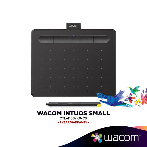 Wacom Intuos Small Drawing Tablet (CTL-4100/K0-CX) | Student & Designer Drawing Tablet