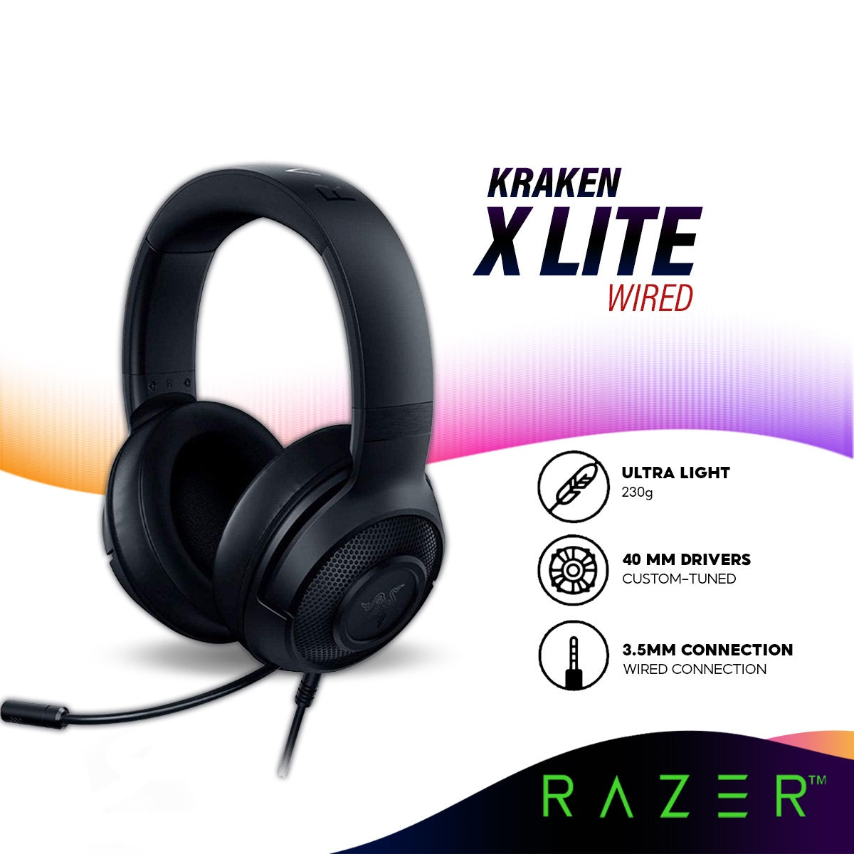 Surround Sound Custom Razer Headset Razer Kraken Ultimate RGB
