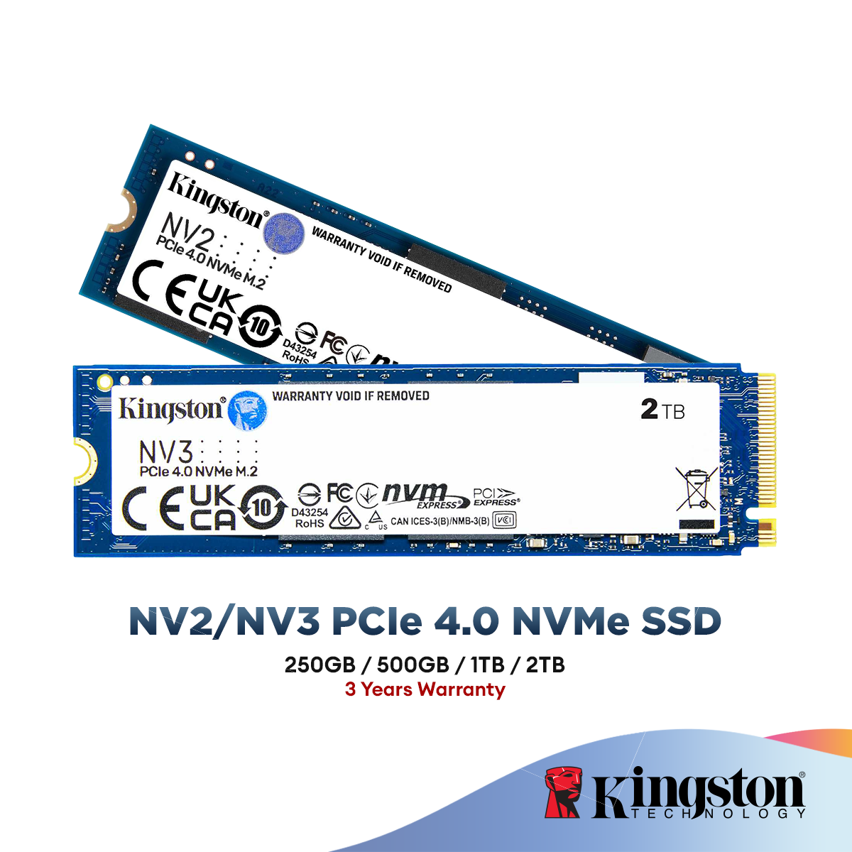 新品未開封 Kingston NV2 1TB NVMe SSD 新品未開封 Kingston NV2 1TB NVMe SSD