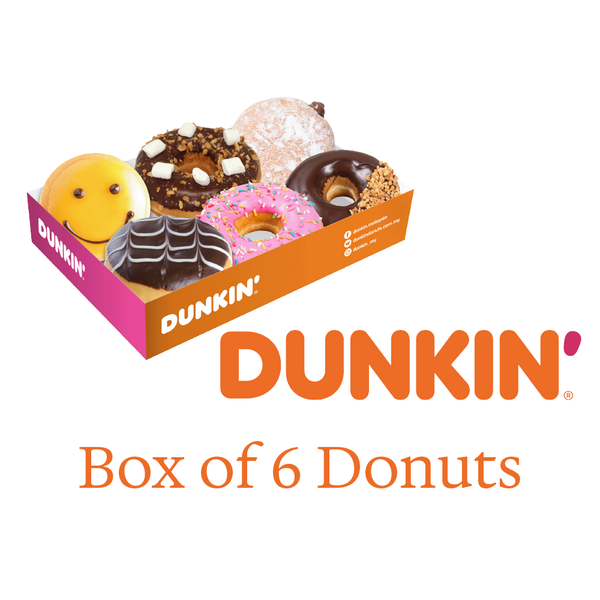 Not For Sale - Dunkin Donuts (Box of 6)