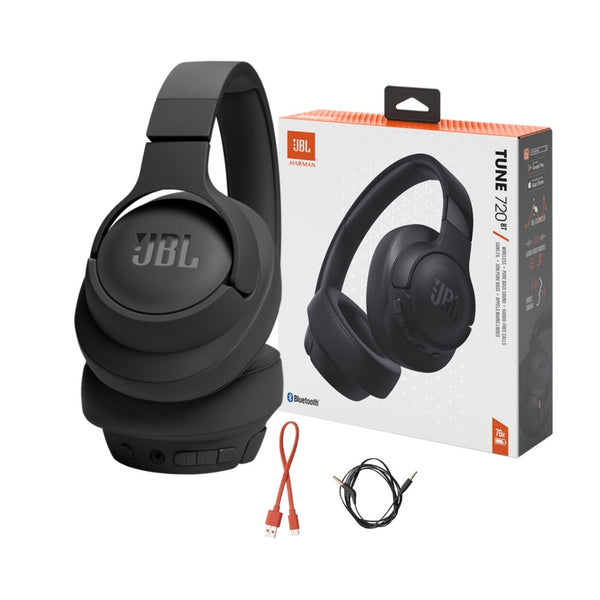 JBL TUNE 720BT Wireless Over-Ear Headphones With Built-In Microphone