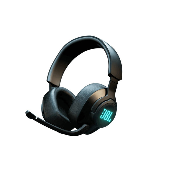 JBL Quantum 400 USB Over-Ear Gaming Headset with Game-Chat Balance Dial Features