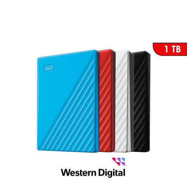 Western Digital My Passport 1TB USB 3.0 External Hard Drives New Design (WDBYVG0010)
