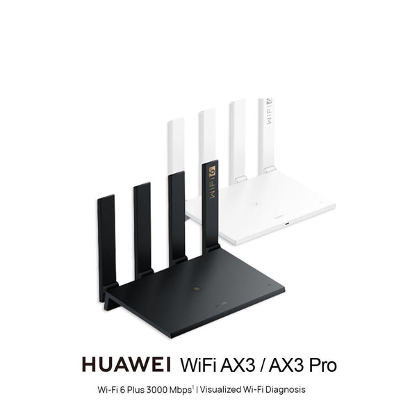 Huawei Wi-Fi AX3 WS7100 V2 (Dual Core) / AX3 Pro WS7206 (Quad-Core) 3000Mbps WiFi 6 Plus Wireless Router