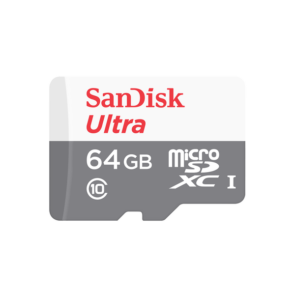 SanDisk Ultra MicroSDXC 100MB/s SD Card (64GB/128GB) (SDSQUNR)