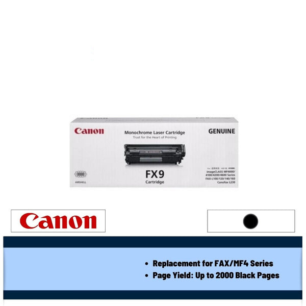 Canon FX-9 Toner Cartridge (Black)