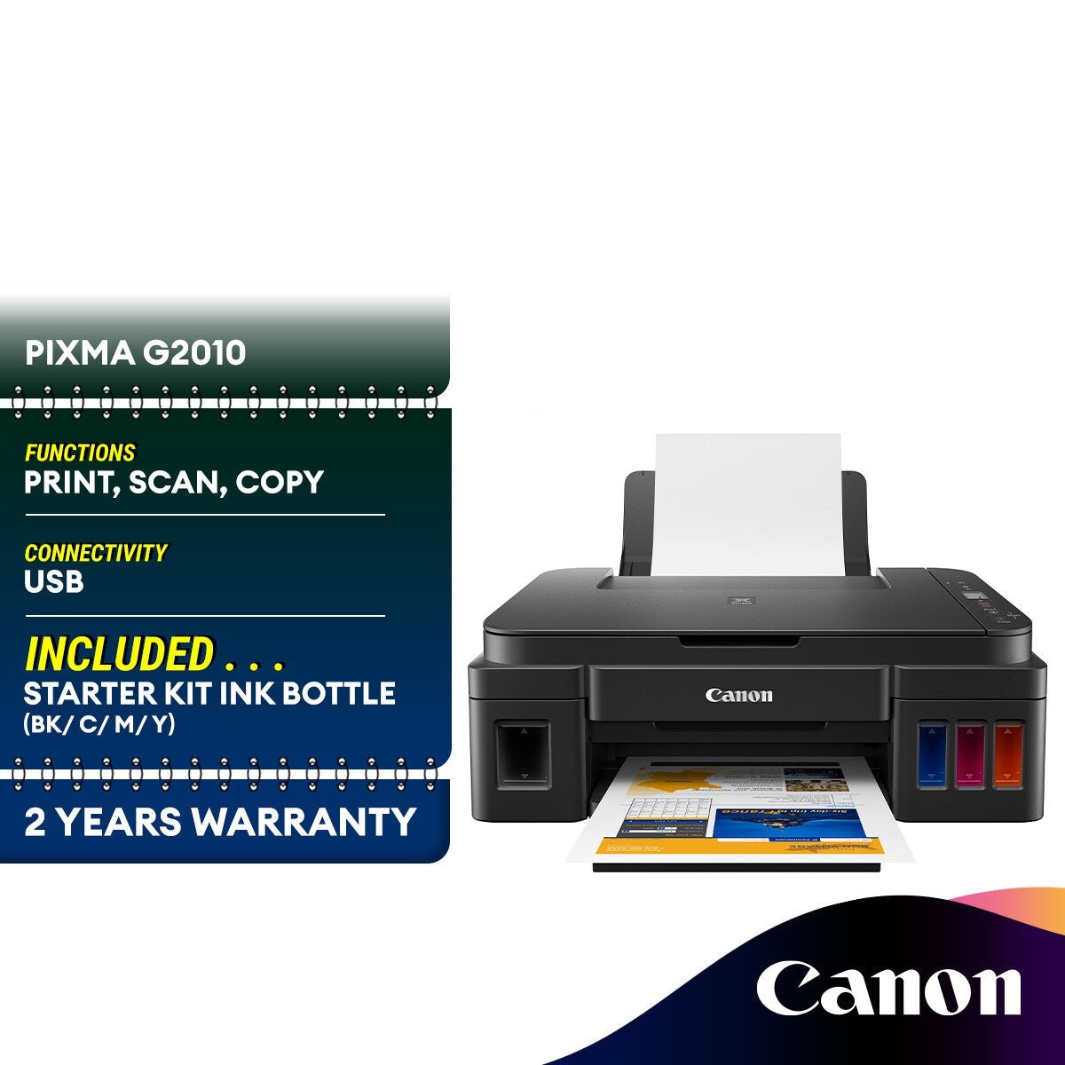 G2010 Ink Model Canon PIXMA G2010 Refillable Ink Tank All-In-One Printer Inkjet Printe ...