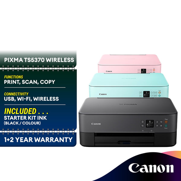 Canon PIXMA TS5370 / Canon PIXMA TS5370a Compact Wireless Photo All in-One Printer Inkjet Printer
