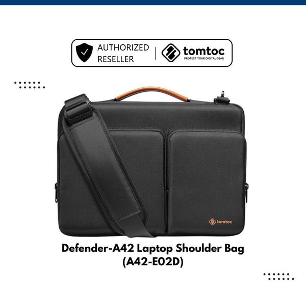 Tomtoc Versatile 360 MSGR for Macbook 16" Notebook Bag (A42-E02D)