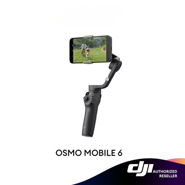 DJI Osmo Mobile 6 Gimbal Stabilizer for Smartphones, 3-Axis Phone Gimbal, Built-In Extension Rod