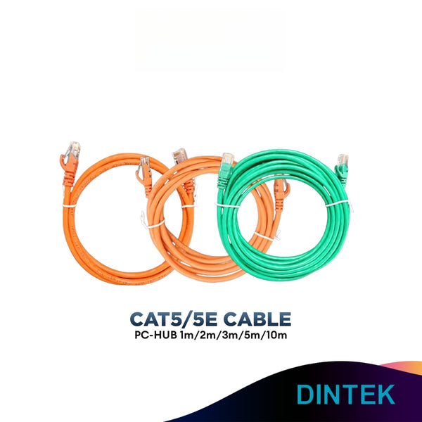 Dintek CAT5/5e  PC-HUB UTP Cable (1m/2m/3m/5m)