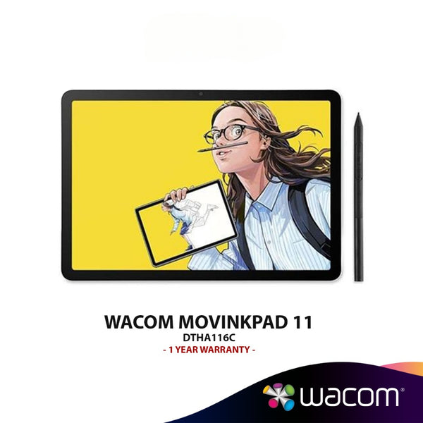 Wacom Movinkpad 11 | Built-in OS | Anti- Glare Anti- Fingerprint Direct bonding | Student & Designer Drawing Tablet