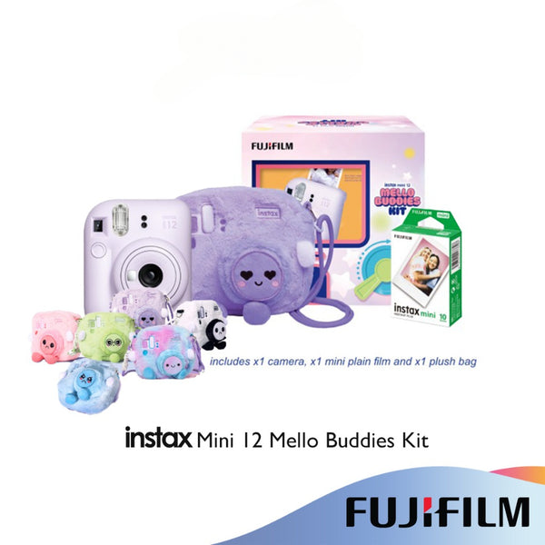 Fujifilm Instax Mini 12 Mello Buddies Kit | Green | Blue | White