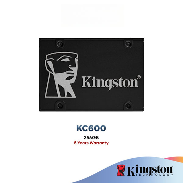 Kingston KC600 2.5" SATA Solid State Drive SSD (256GB / 512GB)