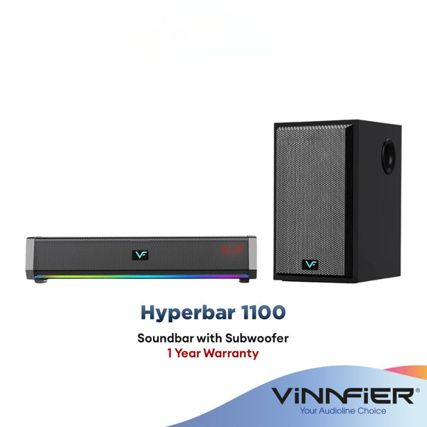 Hyperbar 1100 with Bass subwoofer