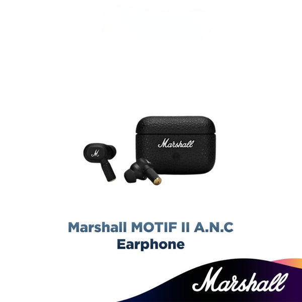 Marshall Motif II Bluetooth True Wireless Noise-Canceling
