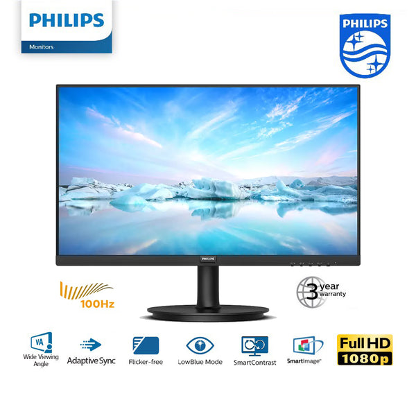 Philips 27" 271V8LB VA FHD 100Hz 4ms Adaptive Sync LED Monitor