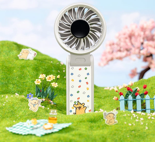 [JisuLife x Maltese] JisuLife Handheld Fan Life7 Grey Limited Edition (5000mAh)