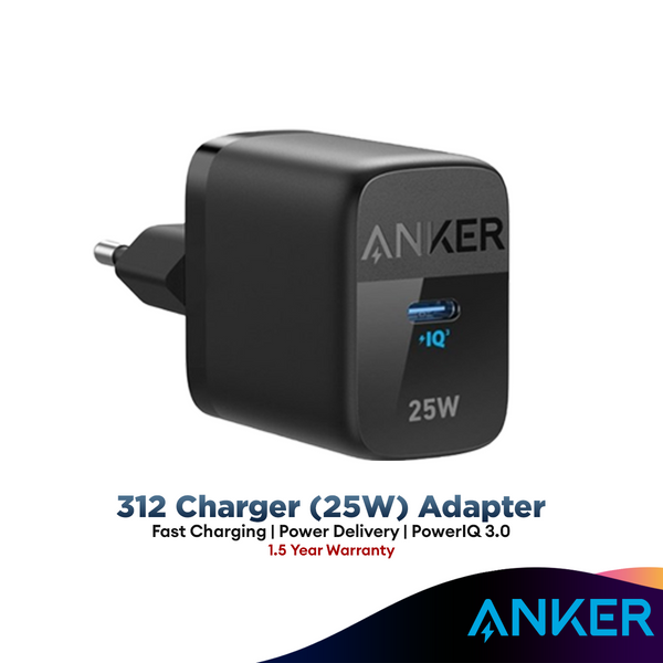 Anker A2642 312 Ace Charger 25W USB C Super Fast Charging 2.0 FPPS Fast Charge