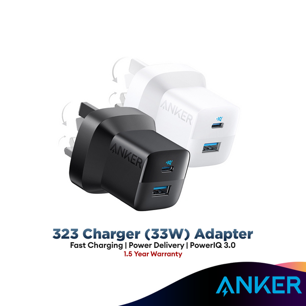 Anker 323 Type C Charger Fast Charging (33W) A2331