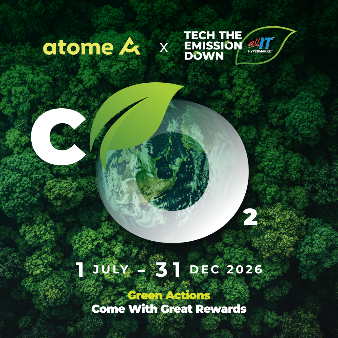 Atome x Tech The Emissions Down 2026 | ALL IT Hypermarket ESG Campaign