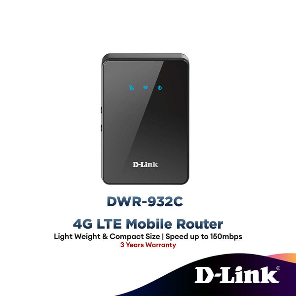 D-Link DWR-932C Wireless 4G LTE Mobile Router