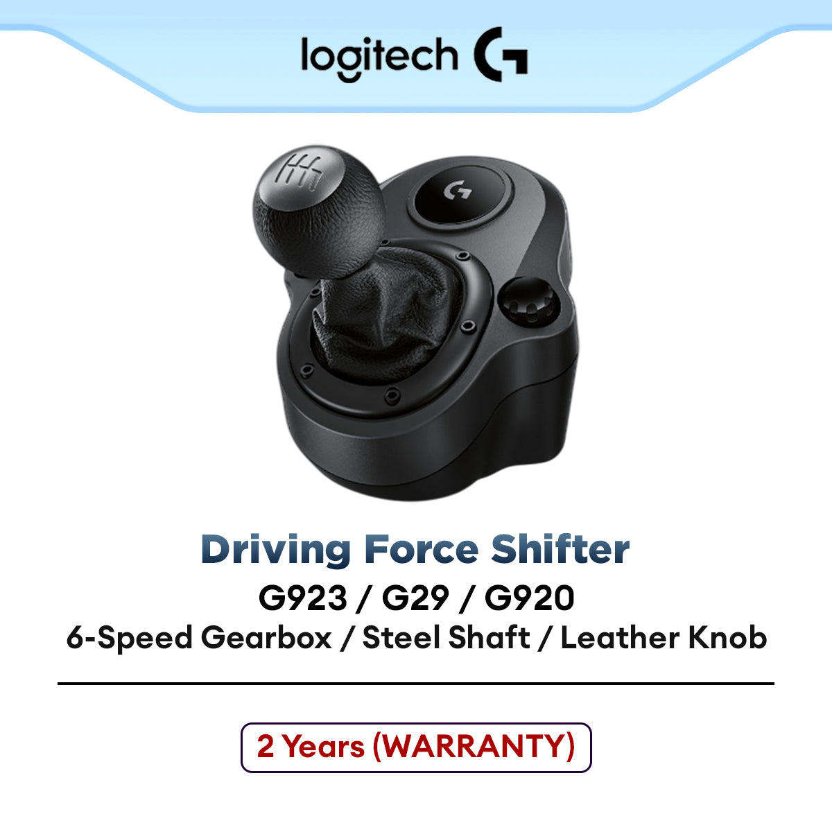 Logitech Driving Force Shifter with Solid Steel Gear Shaft for