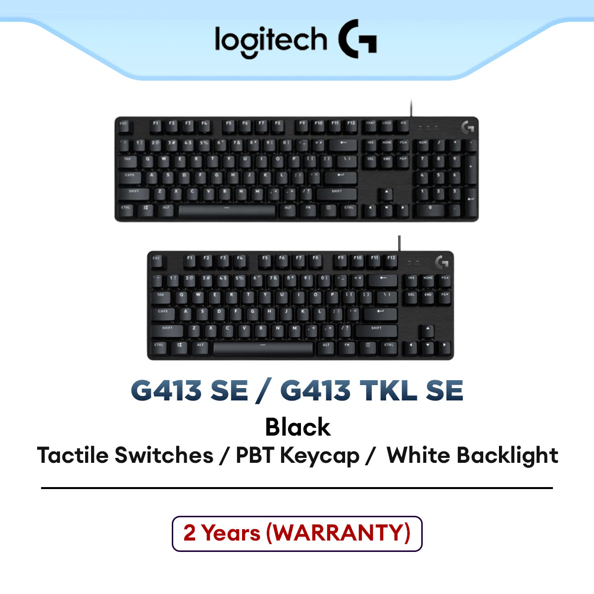 Logitech G413 SE / G413 TKL SE Mechanical Gaming Keyboard | Backlit Ke ...
