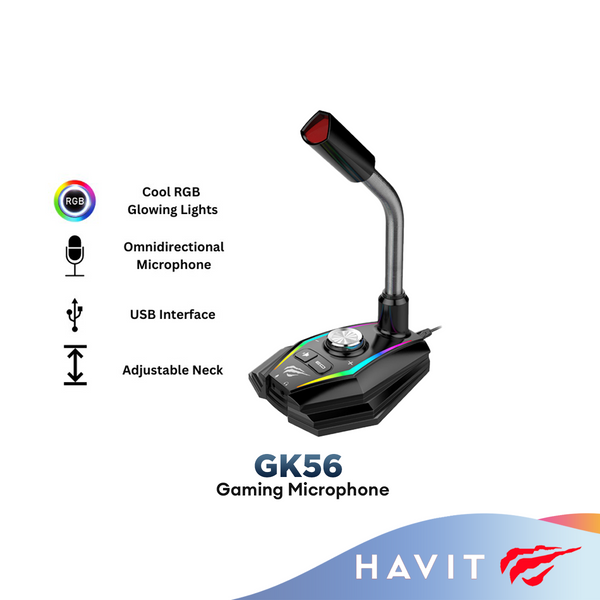 Gamenote | Havit GK56 RGB Gaming Microphone