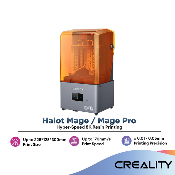 Creality Halot Mage / Halot Mage Pro Resin 3D Printer 10.3" Hyper Speed 170mm/h high 8K Resin Printing