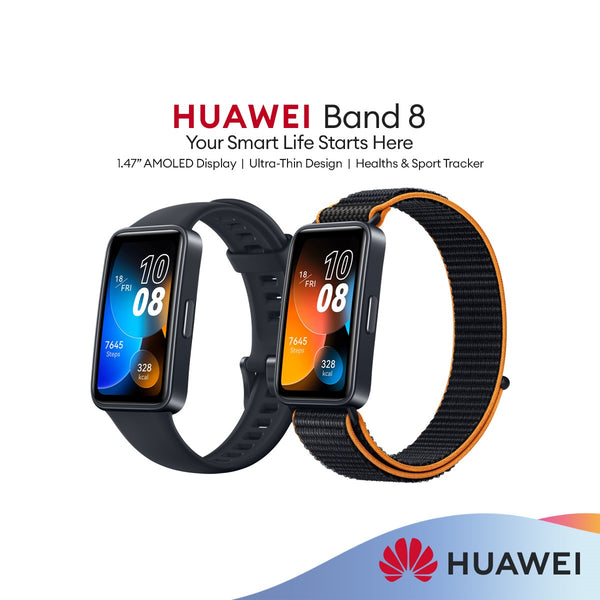 Huawei Band 8 Smartwatch For Android & iPhone (1.47" AMOLED | Ultra-Thin Design | Health & Sport Tracker)