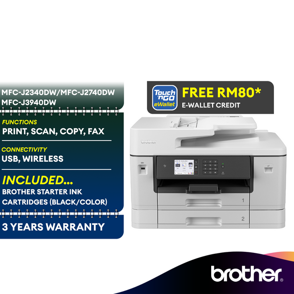 Brother MFC-J2340DW MFC-J2740DW MFC-J3540DW MFC-J3940DW A3 Inkjet Printer