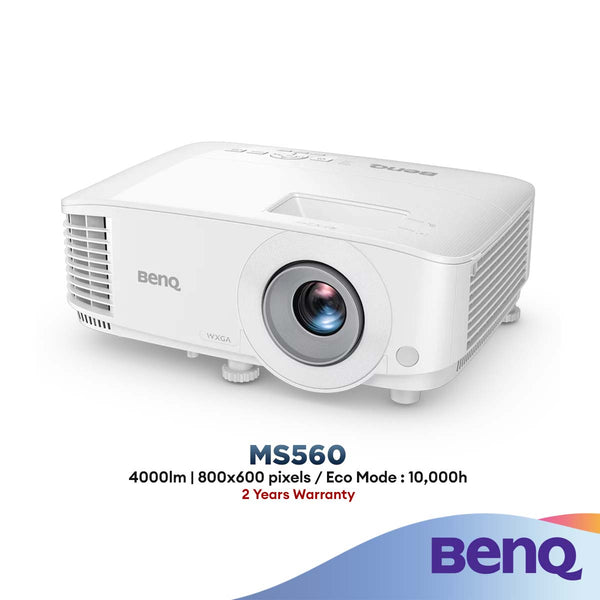 BenQ MS560 SVGA 4000 lm High Brightness DLP SmartEco Business Projector with Built-In Audio