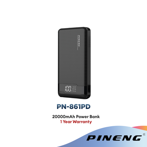 Pineng PN-861PD/PN-877PD 20000mAh | PN-899PD 30000mAh Powerbank