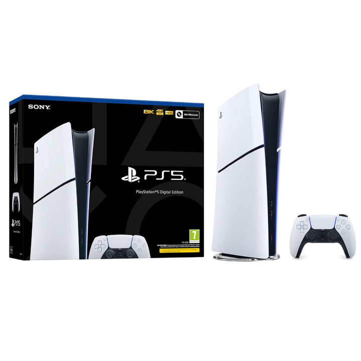 SONY PlayStation Slim Disc Digital Edition (1TB) Standard Edition DualSense Bundle