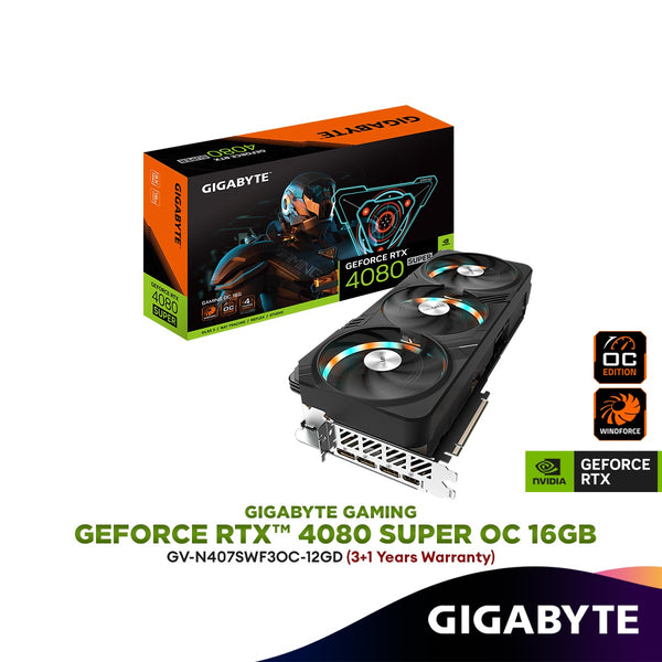GIGABYTE GeForce RTX 4080 SUPER GAMING OC 16GB GDDR6X Graphics Card | GV-N408SGAMING OC-16GD