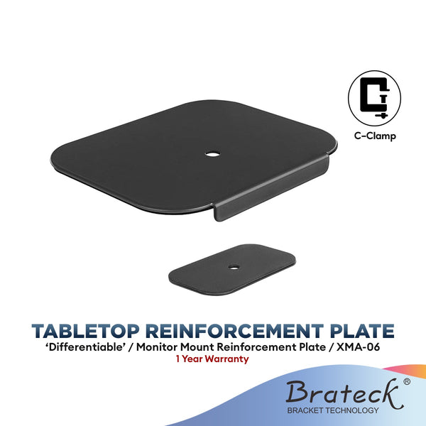 Brateck Tabletop Reinforcement Plate for Monitor Mount Stand - XMA-06