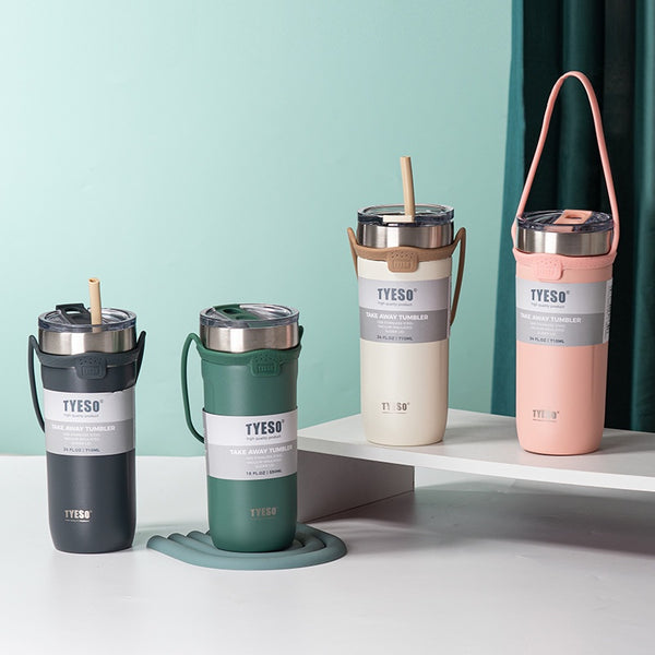 [Not For Sale] Tyeso Coffee Tumbler 710ml Multi Color