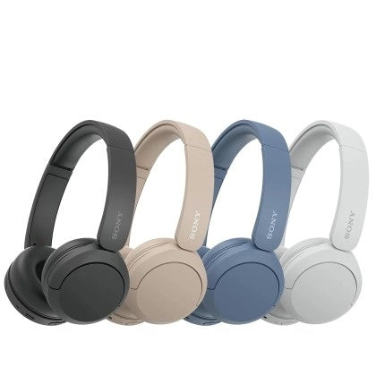 Sony WH-CH520 Wireless Headphones Wireless On-Ear Headphones Bluetooth with Swivel Design Voice assistant USB Type C Charging