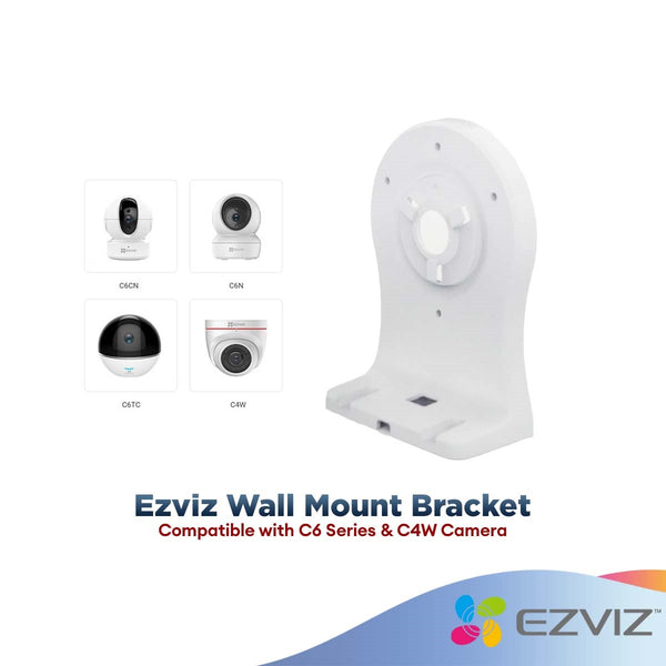 Ezviz Wall Mount Bracket Compatible with Ezviz C6 Series and C4W | C6C C6N C6CN TY2 C6TC | CS-CMT-Bracket-Wall Mount