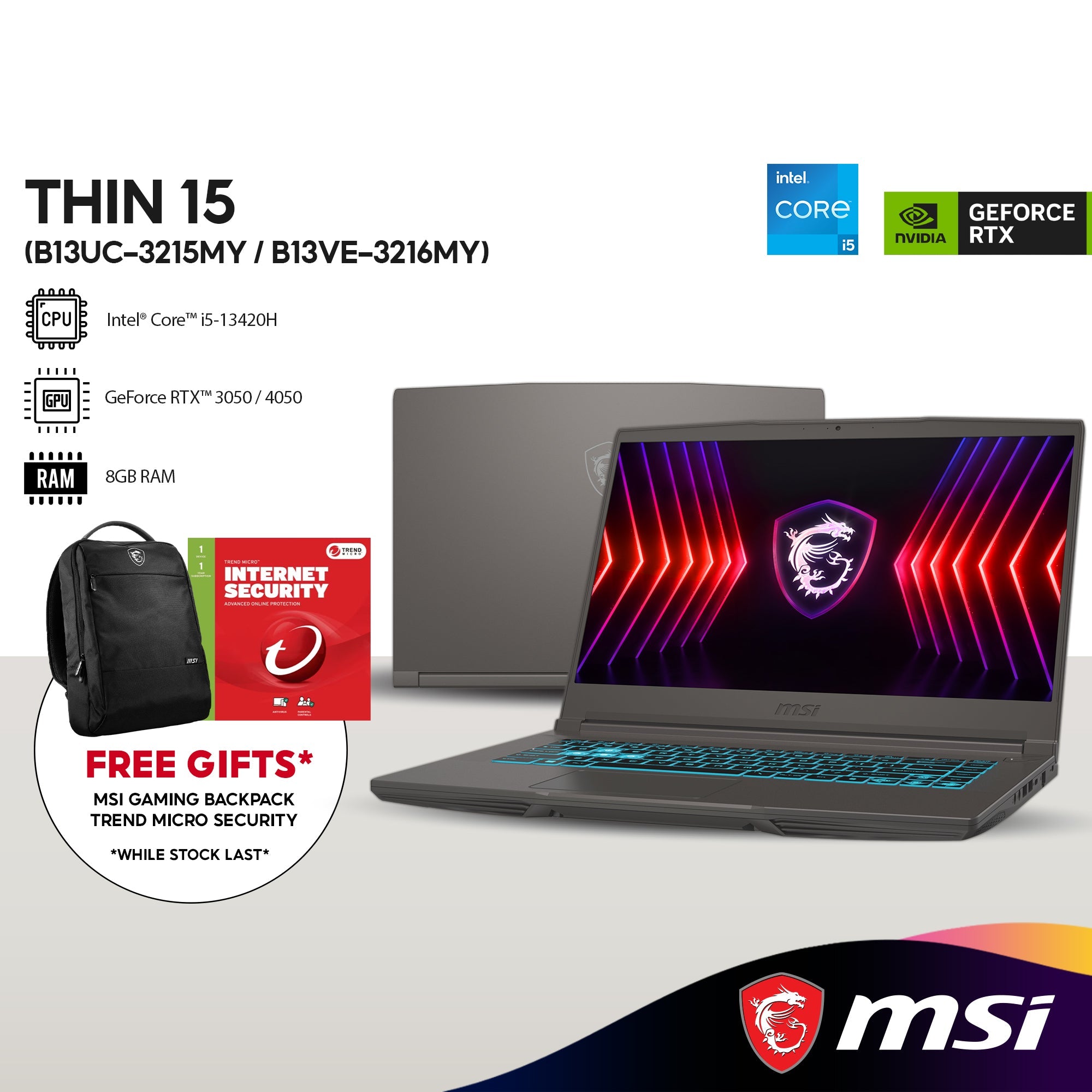 msi thin 15 b13uc 1443it