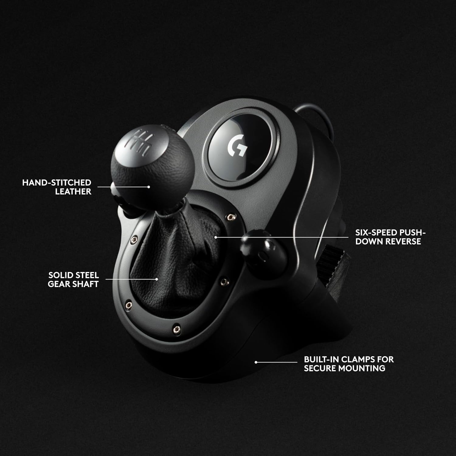 Logitech Driving Force Shifter with Solid Steel Gear Shaft for