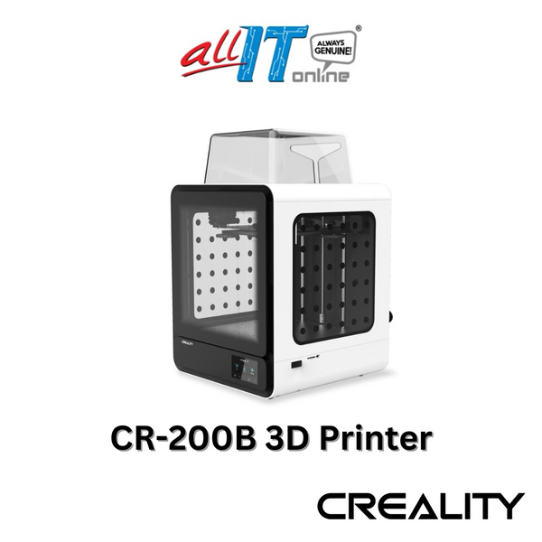 Creality CR-200B 3D Printer Plug and Play Fully Enclosed 3D Printer Large Colorful Touch Screen LED Lighting FDM 3D Minimalist Industrial Design & Filament Breakage Sensor