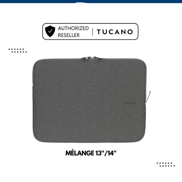 Tucano MELANGE Sleeve for Laptop 13-14 inch (Black)