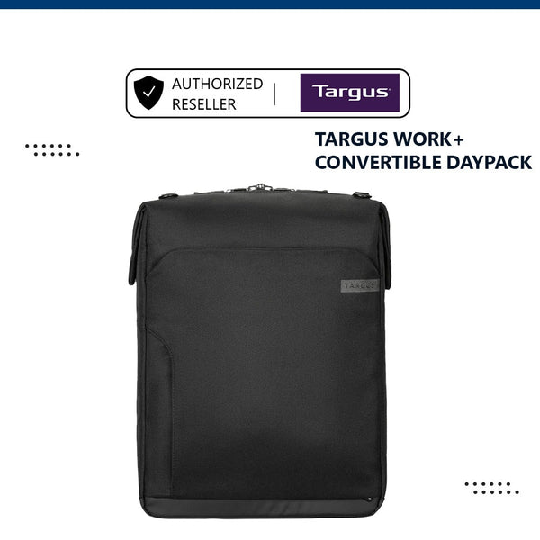 Targus Backpack 15.6" Work+ Convertible Daypack (TBB609GL-70) Black