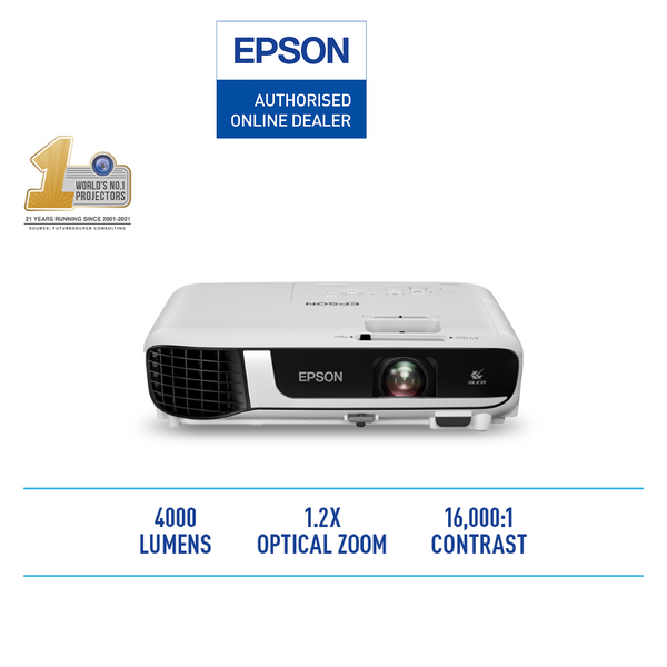 Epson EB-X51 / EB-X06 / EB-E01 XGA 3LCD Projector similar EB-W51 EB-S41 EB-X41 EB-X06 EB-X05 S41 IN112AA X1123H X05 W05